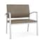 Lesro Newport Bariatric Chair Metal Frame, Silver, MD Farro Upholstery NP1401 - alternate 1
